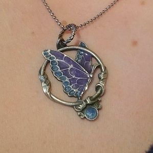 Boho Butterfly Necklace